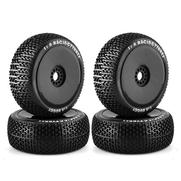 116Mm 1/8 Scale RC Tires 17Mm Hex Wheel and Tire,2