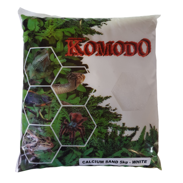Komodo CALCIUM SAND 5kg - WHITE