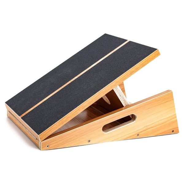 VolaFit - Professional Anti Slip Wooden Slant Board Incline Calf Stretcher