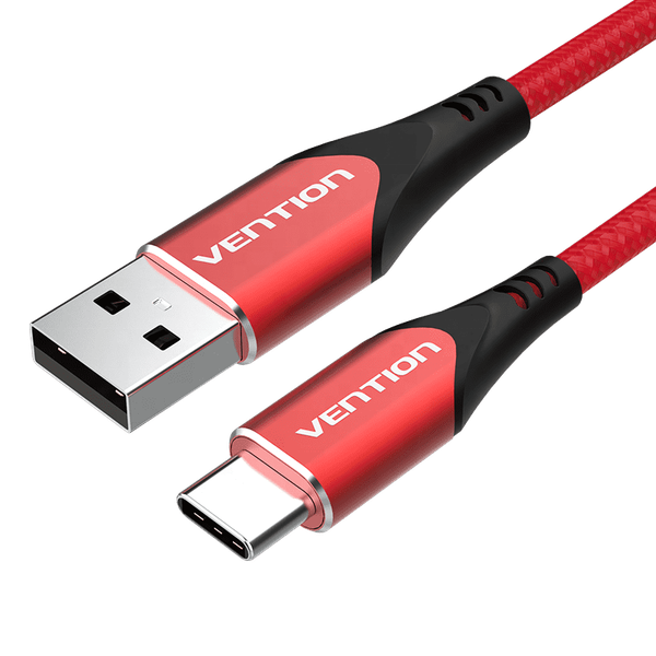 Vention Fast Charging 3A USB Type C Cable 1M -Red