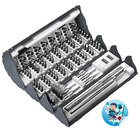 128-in-1 Precision Cylindrical Screwdriver Set | Shop Today. Get