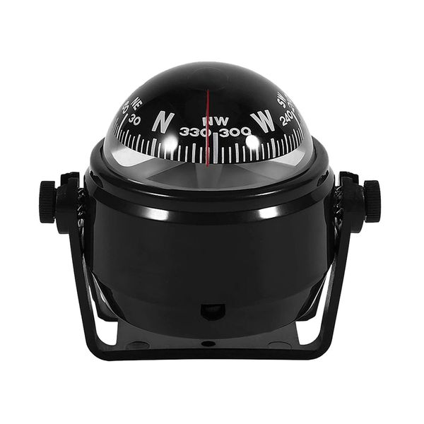 Boat Compass with Adjustable Mounting Bracket for Car Boat Ship