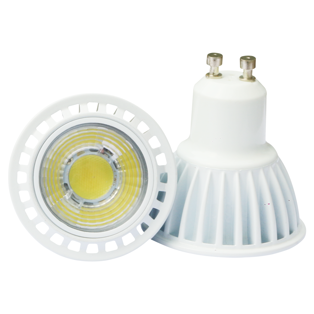 S-GU10-5W-WW-D, 5W Warm White COB LED GU10 Spot Light-Dimmable