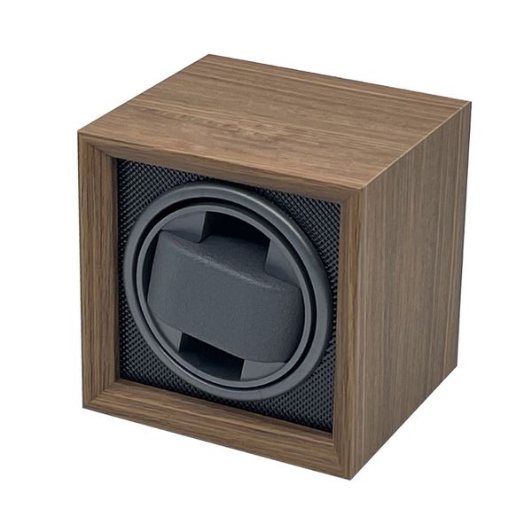 Wood Watch Winder Single Grid Watch Winder Box Rotatable Watch Box