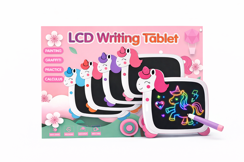 Unicorn LCD Writing Tablet for Kids