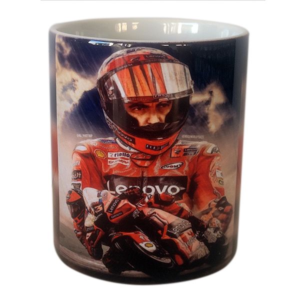 Moto GP Bikes `Look` - Coffee Mug - Pecco Bagnaia-Ducati Lenovo