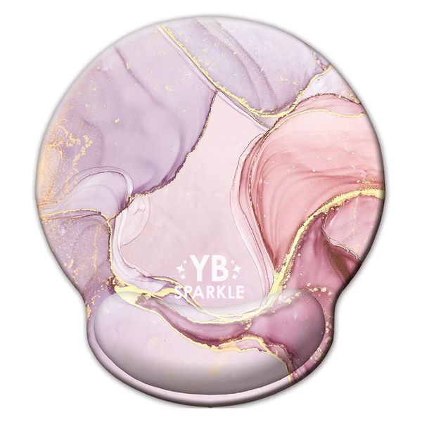 Ergonomic Wrist Support Cushioned Mouse Pad