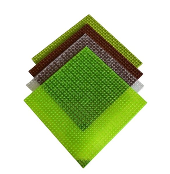 Building Block Baseplates - 4 Pack