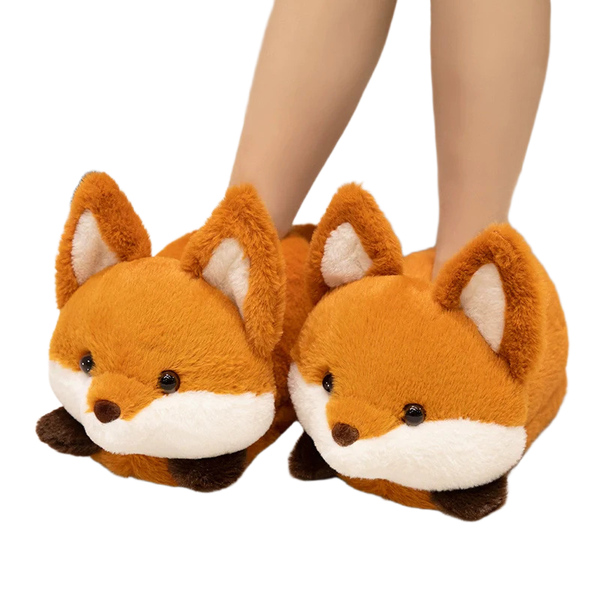 Soxy Lady -Fox Slippers (uk3-uk7)one size