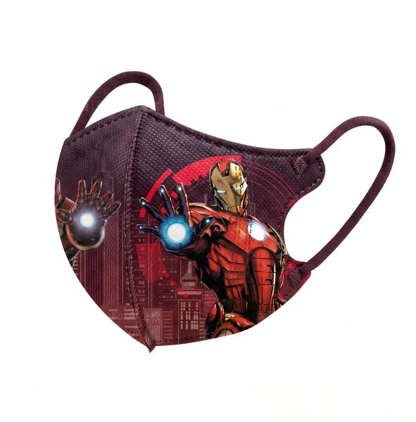 Santu New Iron Man Boys' breathable and comfortable Protective Mask s10Pack