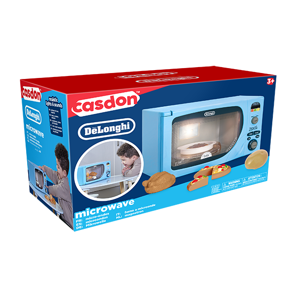 Casdon-Delonghi Toy Microwave