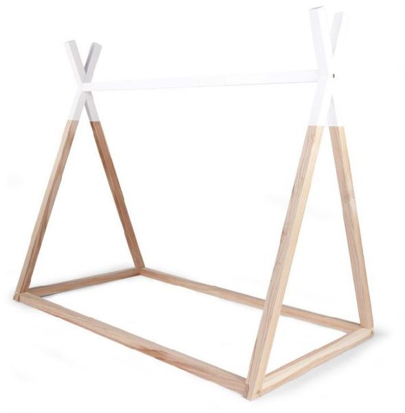 Teepee Bed Frame with Dipped White Top