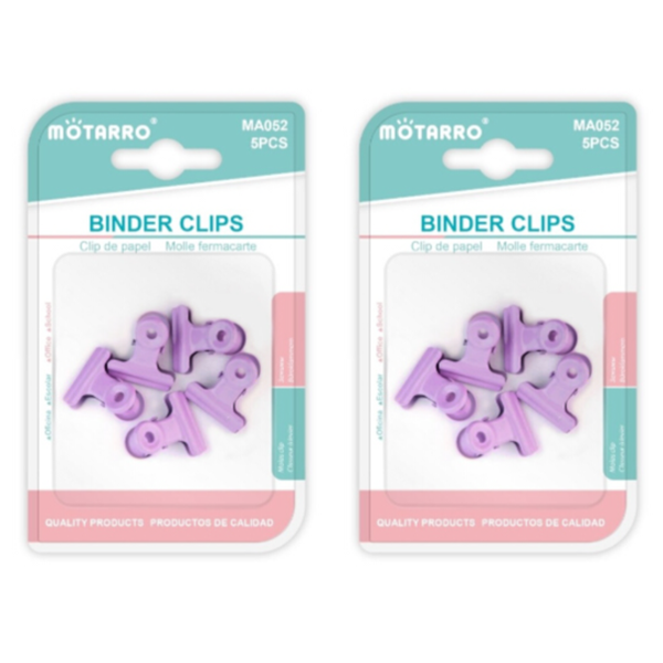 Motarro Binder Clips Pack 5PC - 2 Pack