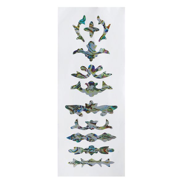 Decorative fretboard sticker
