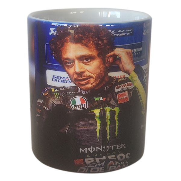 Moto GP Bikes `Look` - Coffee Mug - Valentino Rossi-Monster Energy