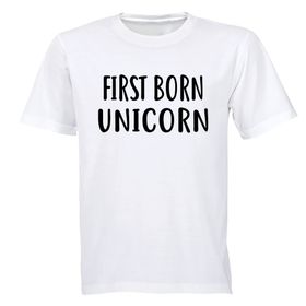 First Born Unicorn - Kids T-Shirt | Shop Today. Get it Tomorrow