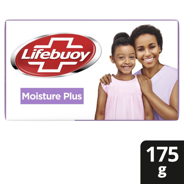 Lifebuoy Moisture Plus Hygiene Bar Soap 175g