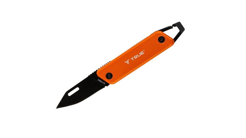 True Utility Modern Keychain Knife Orange