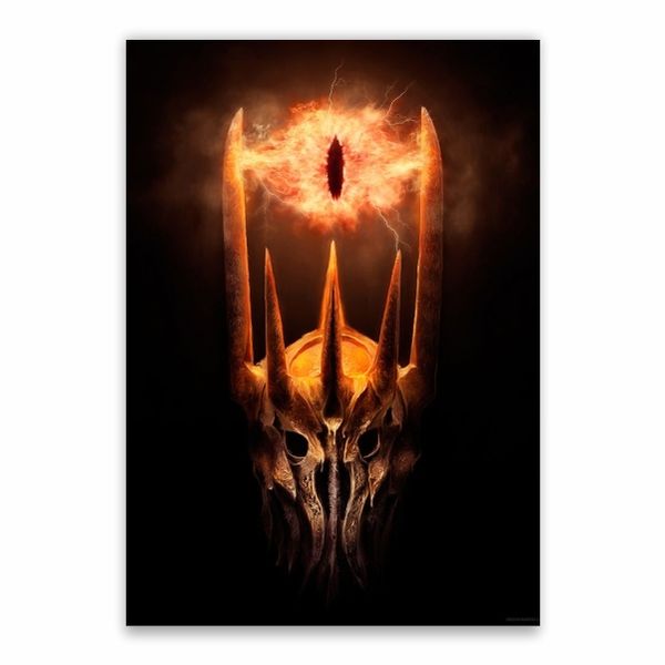 Sauron The Great Eye Poster - A1