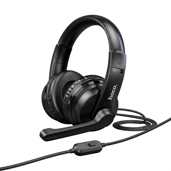 Aux Wired Gaming Headset with Microphone Headphones For PS4 hoco.W103