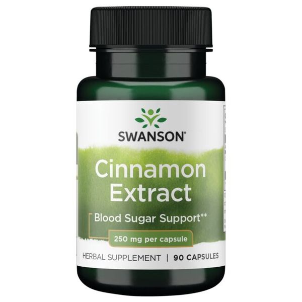 Swanson Cinnamon Extract 250 mg - 90 Caps