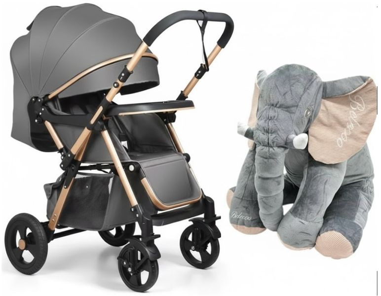 High Quality Modern Stroller With Unique Elephant Pillow