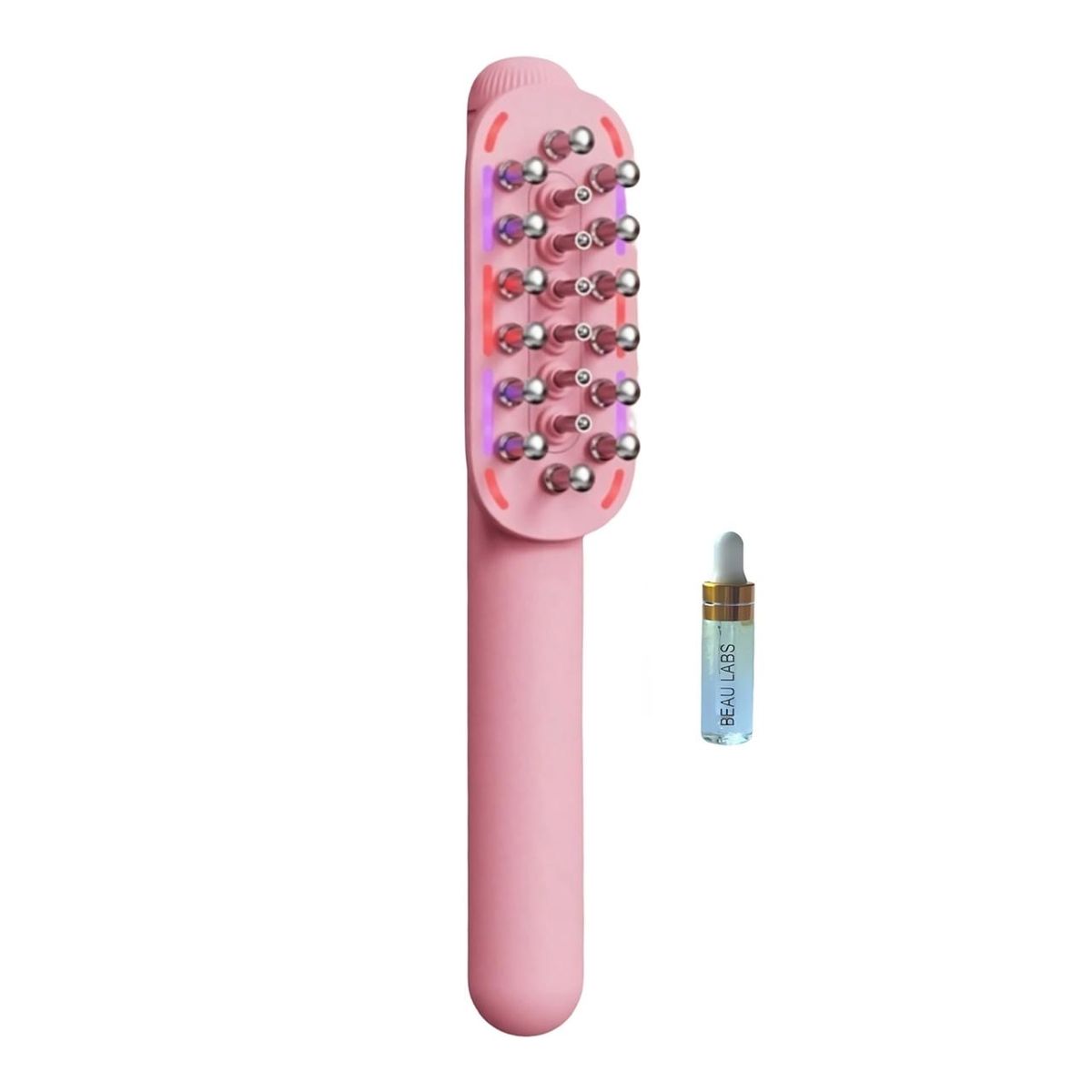 Pink LED Laser Ultimate Hair Growth Comb with BEAU Labs Hair Placenta ...