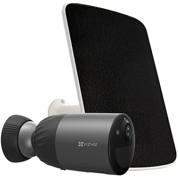 EZVIZ eLife BC1C 1080P Battery Operated WiFi Camera and Solar Panel Kit