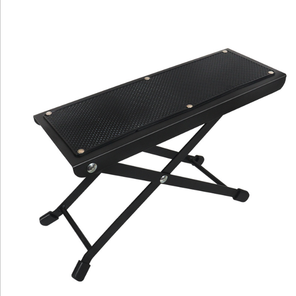 Pedicure Foot Rest, 6 Heights Adjustable Foot Stool, Metal Foldable Non