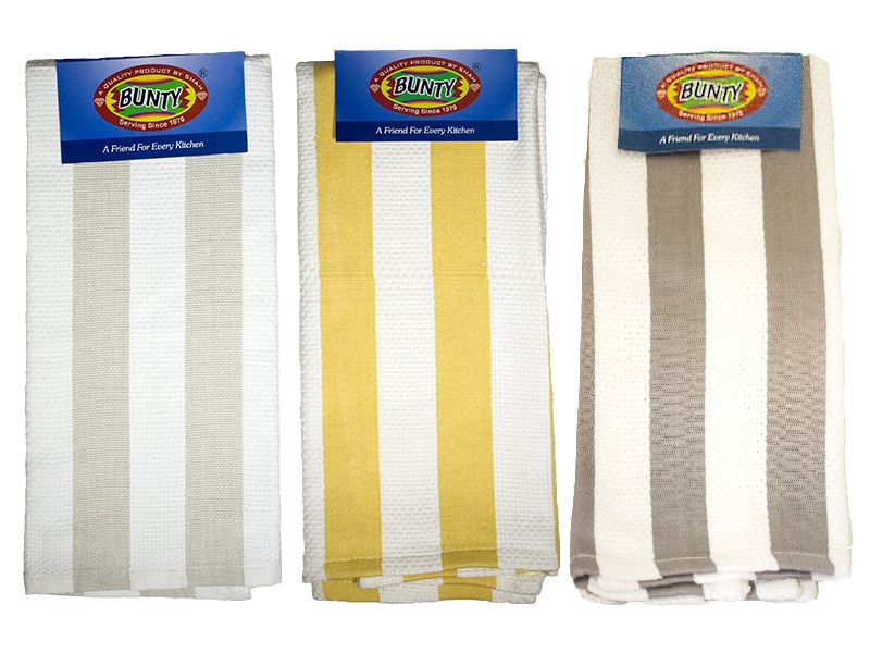 Bunty's Dish Cloth - Design 095- 045x070cms - (3 Piece) - 444GSM