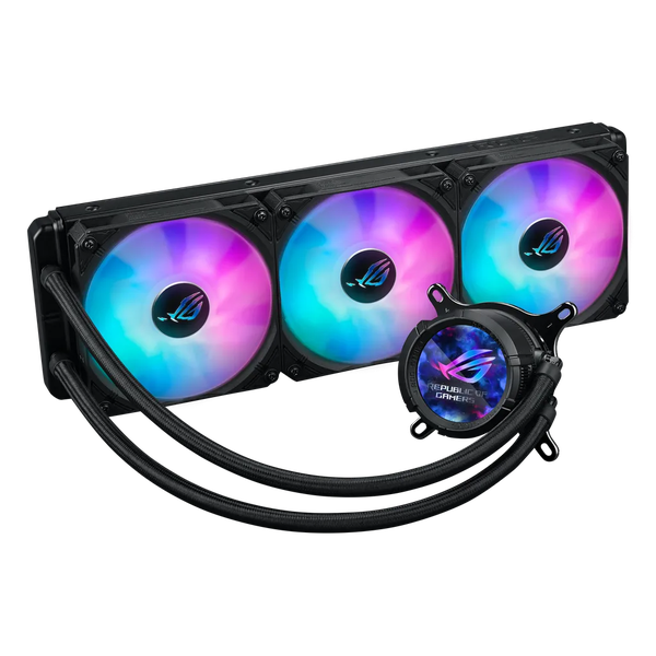 ASUS ROG STRIX LC III 360 ARGB LCD AIO Liquid CPU Cooler - 3x120mm Fan