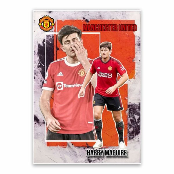 Harry Maguire Manchester United Poster - A1