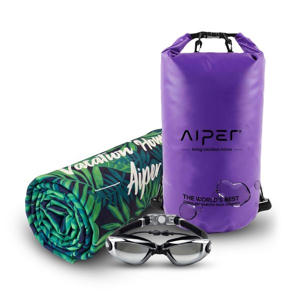 Aiper 3 Piece Premium Swim Kit -Green