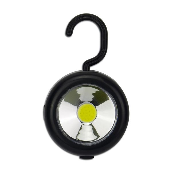 Nassau Flashlight - Foldable Hook - Black - 7cm