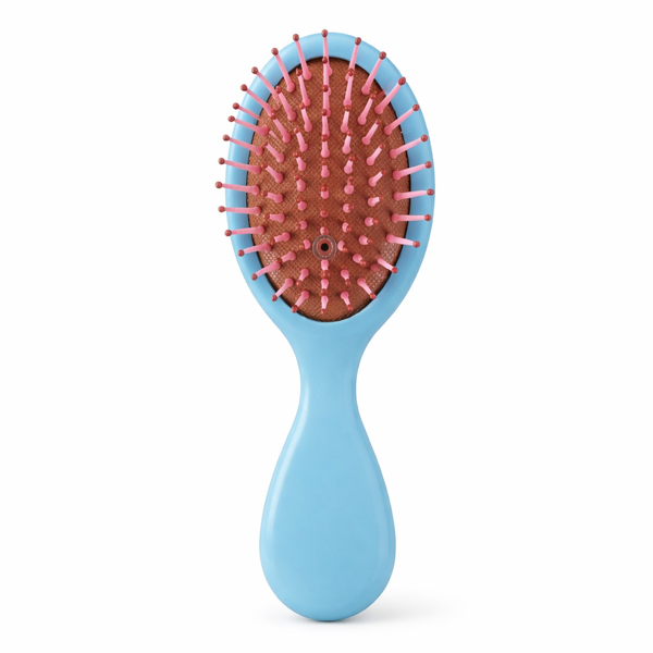 Mini Portable Detangling Hairbrush - Blue
