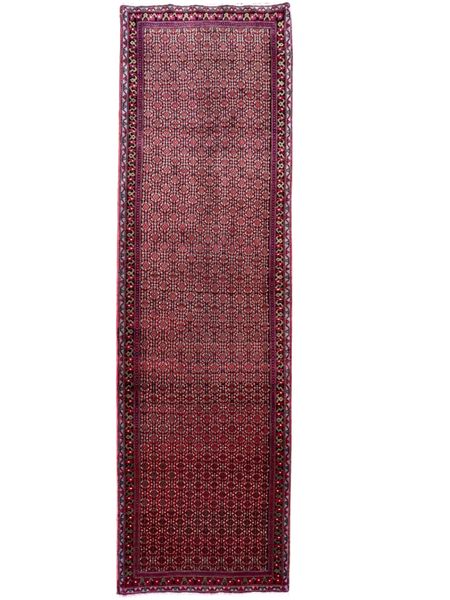 Carpet/ Rug- original Hand knotted Persian Bijar Runner- premium wool