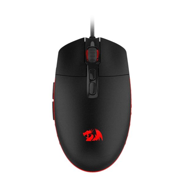 Redragon M719 Invader RGB 10000 DPI Wired Optical Gaming Mouse - Black