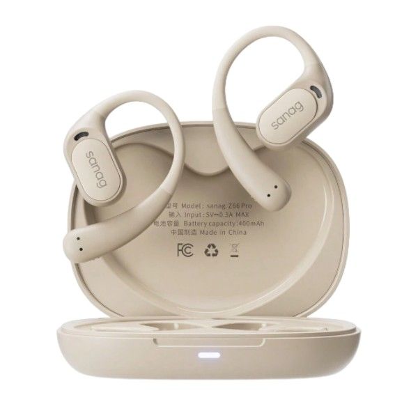 SANAG - Z66 PRO - Waterproof Dual-Connection Open Air Earphones - Beige