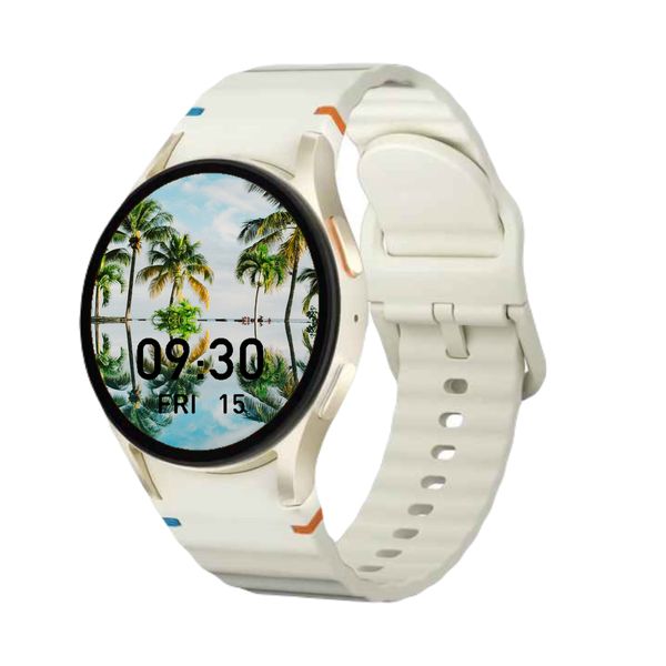 Smart Watch Fitness Tracker - Beige