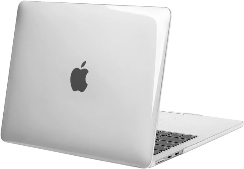 TUFF-LUV Clear Hard-Shell Crystal Case for the NEW Apple Macbook Air 13.6" - Model: A2681 - Clear