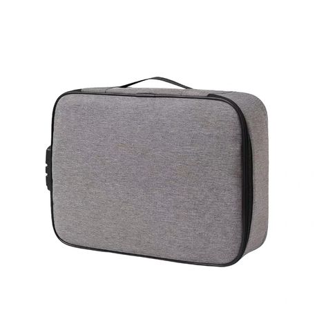 Lockable travel sales pouch