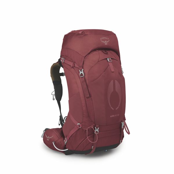 Osprey Aura 50L AG Womens Backpack Berry Sorbet Red-M/L