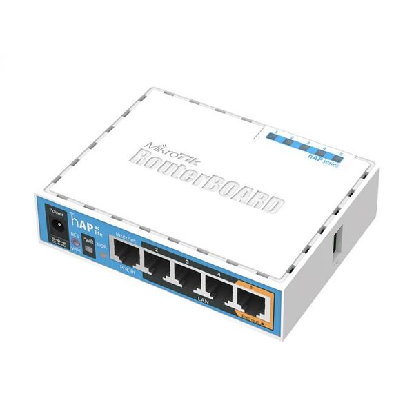 MikroTik hAP ac Lite Dual Band 5 Port Ethernet WiFi Router