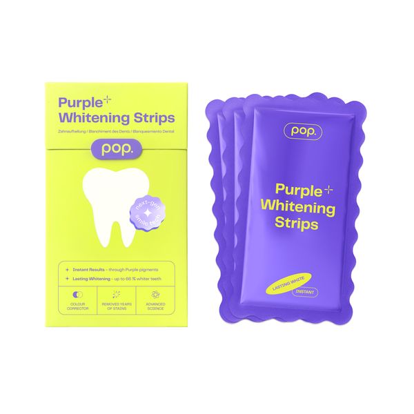 Purple Teeth Whitening Strips