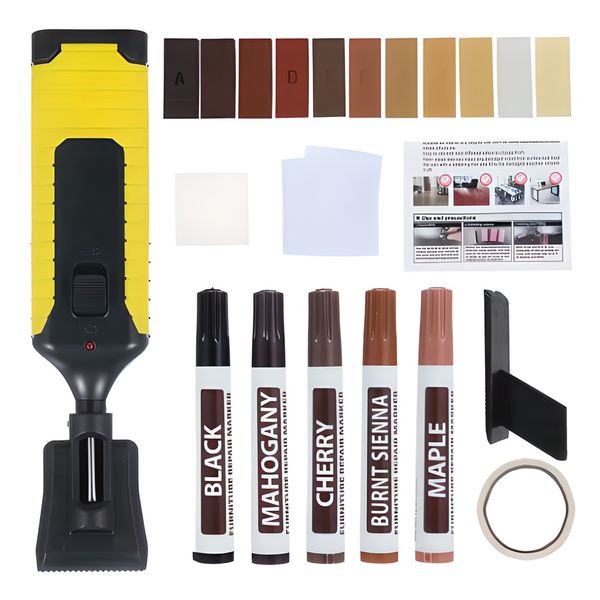 Hardwood Floor Repair Kit-24piece Laminate Vinyl Floor Furniture Repair Kit