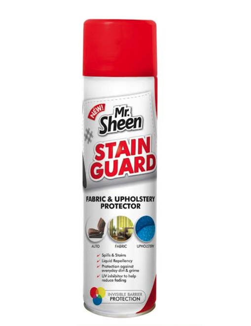 Mr. Sheen STAIN GUARD FABRIC AND UPHOLSTERY PROTECTOR