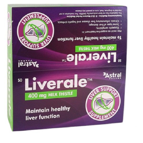 Astral Liverale - Milk Thistle 20 caps x 20 (Cady)