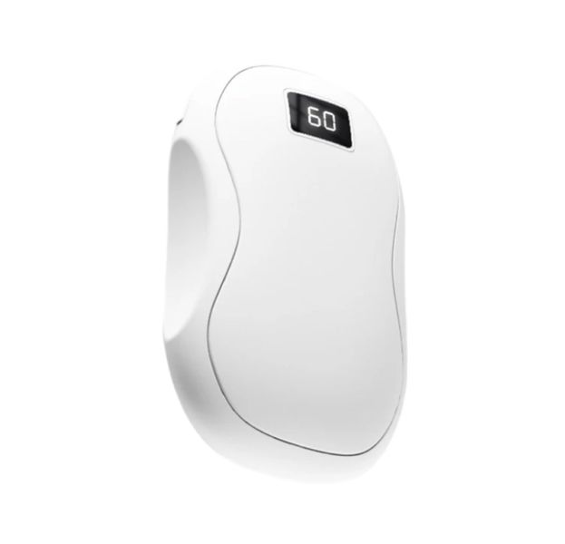 Premium Space Capsule Hand Warmer &amp; Power Bank (6000mAh) - Black