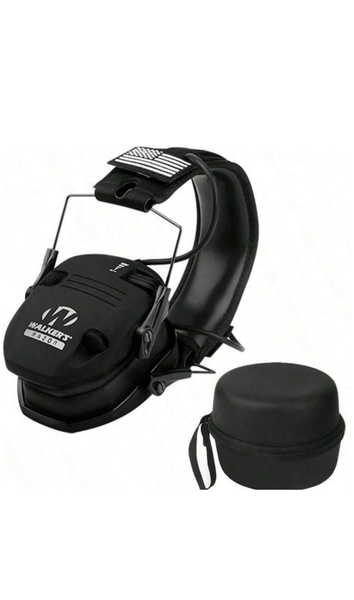 Walker Protective Earmuffs Electronic Noise Reduction With Case