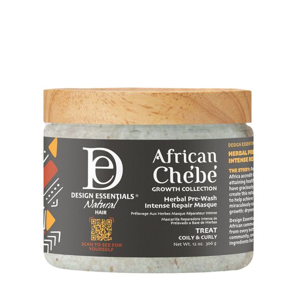 Design Essentials African Chebe Herbal Pre-Wash Intense Repair Masque